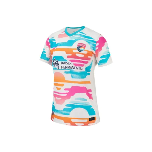 nike San Diego Wave FC 2024 Stadium Primary T-Shirt Женская Белая