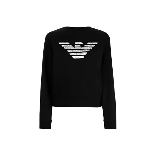 EMPORIO ARMANI FW21 Толстовка Женская Черная