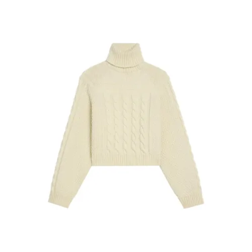 CELINE FW21 Кашемировый свитер женский цвет экрю