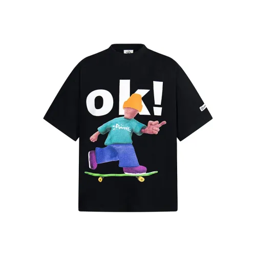 CUWU Короткий рукав T-рубашка унисекс