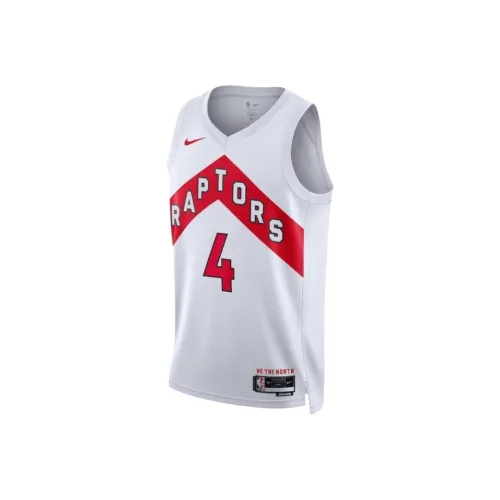 NBA Nike Toronto Raptors SCOTTIE Barnes Баскетбольная Джерси Унисекс Белый