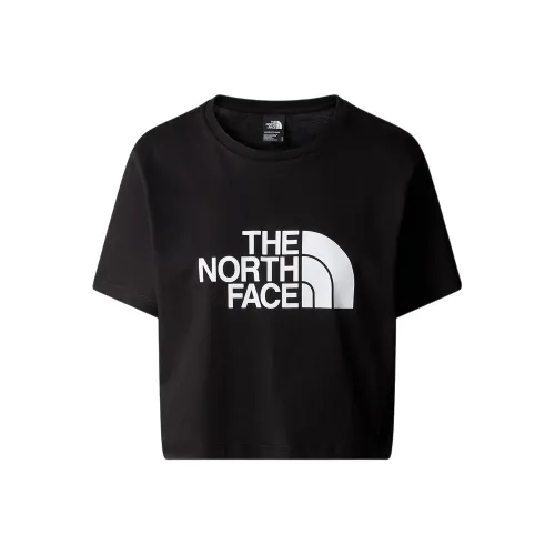 THE NORTH FACE Easy Cropped T-Shirt T-Shirt Женская Черная