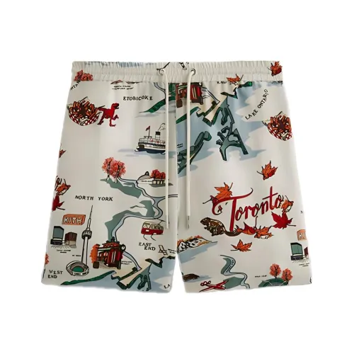 KITH Повседневные шорты Мужские Светло-желтые