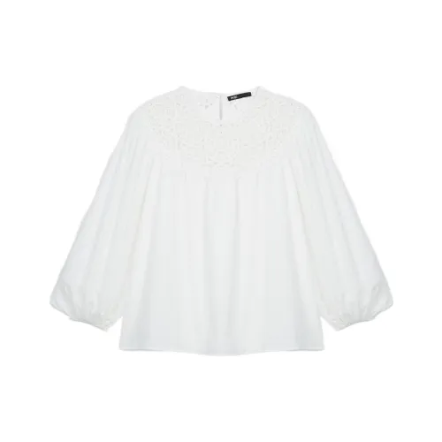 Maje Белые Женские Рубашки