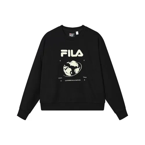 FILA Глубокий черный Женские свитшоты