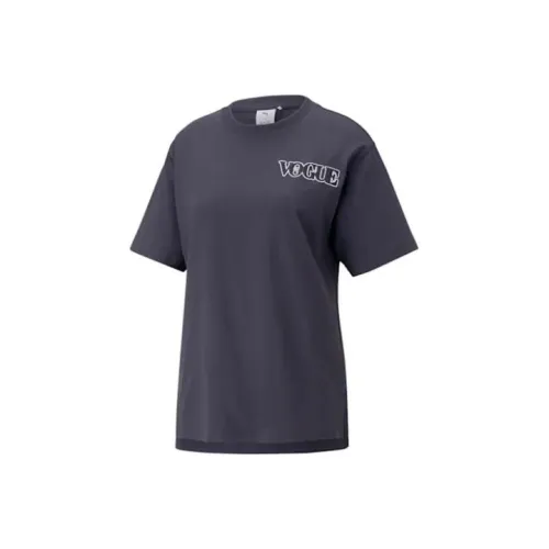 PUMA Темно-серые Женские Футболки