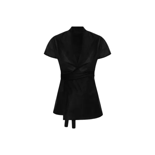 RICK OWENS Черные Женские Т-рубашки