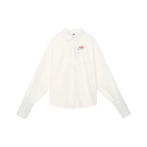 NIKE Белые Женские Рубашки