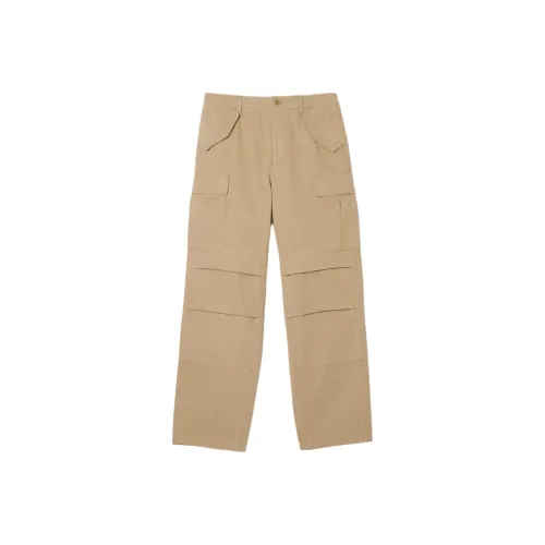 LACOSTE Collaboration Повседневные брюки Мужские Бежевые