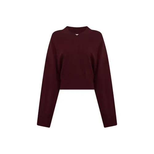 Diane von Furstenberg FW24 Свитер Женский Бордовый