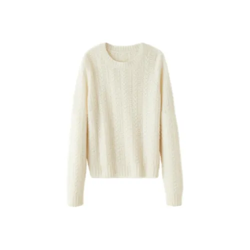 SNOWFORTE Свитер Женские Hut Белый