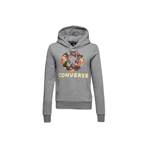 Converse In Bloom Толстовка Женская Серого цвета