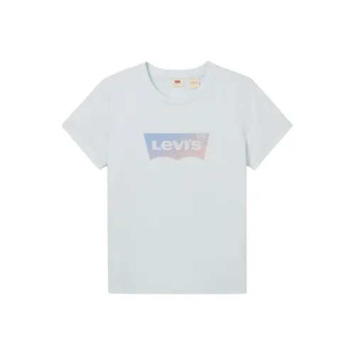 Levi's T-Shirt Женская Светло-Синяя