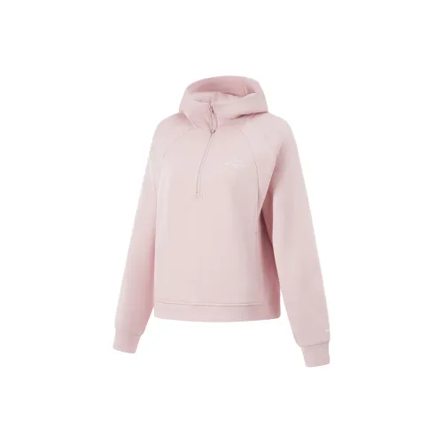 LINING Fitness Series Толстовка Женская Светлый Румяна Розовый
