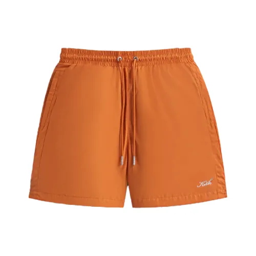 KITH Transitional Active Casual Shorts Men's Orange KITH Transitional Активные Повседневные Шорты Мужские Оранжевые
