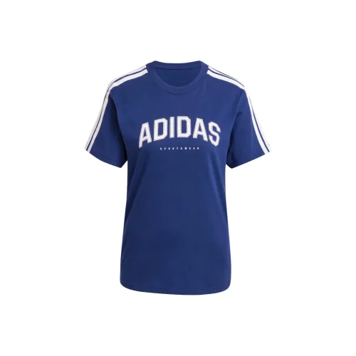 Adidas Lounge T-Shirt Женская Темно-синяя