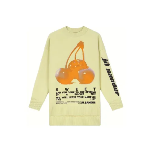 JIL SANDER Зеленые Женские Свитеры