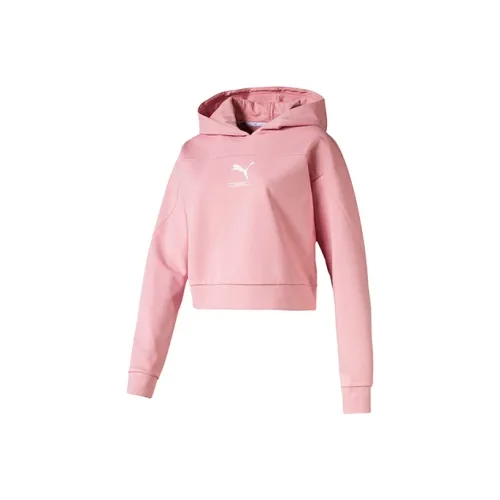 PUMA Розовые Женские Свитшоты