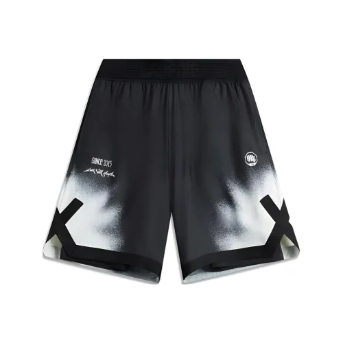 LINING Basketball Collection Повседневные шорты Мужские Черные