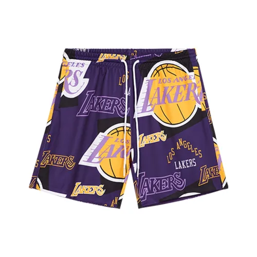 MITCHELL NESS Повседневные шорты Унисекс Фиолетовый