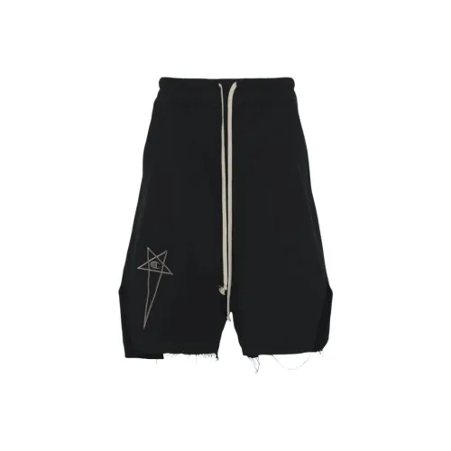 RICK OWENS совместный бренд Черные Мужские Повседневные Шорты