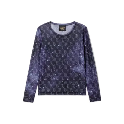 BOY LONDON Фиолетовые Женские Футболки