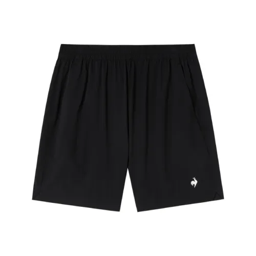 Le Coq Sportif Повседневные шорты Мужские Ослепительный черный
