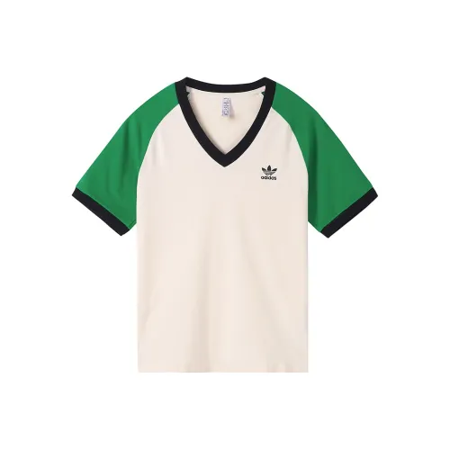 Adidas Originals 70S Рукав реглан T-рубашка Женская Белая