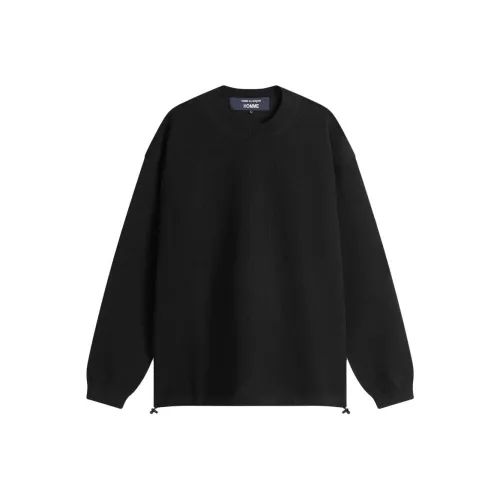 COMME Des GARCONS HOMME PLUS Черные Мужские Свитшоты