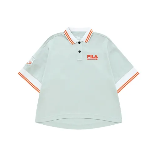 FILA FUSION X White Mountaineering Поло Женские Фильтр Пыль