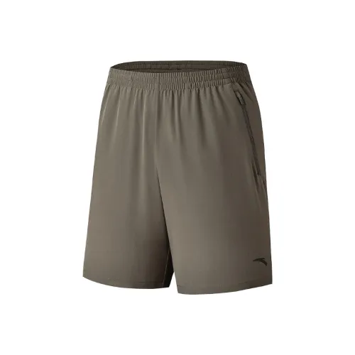 ANTA ZONGXUNXILIE Повседневные шорты Мужские Темно-умбровый Серый