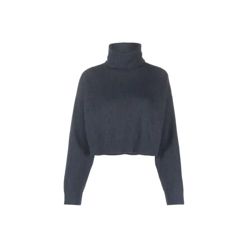 Brunello Cucinelli Полночный синий Женские Свитеры