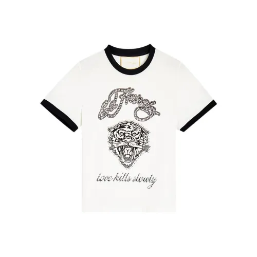 Ed Hardy SS24 T-Shirt Женская Белая
