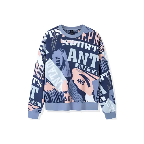 ANTA Life Collection Sports Life Collection Толстовка Женская Oriole's Chirp Синий