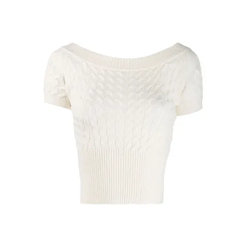 Alexander McQueen Белый Женский Трикотаж