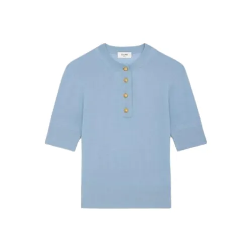 CELINE Синий Женские Свитеры