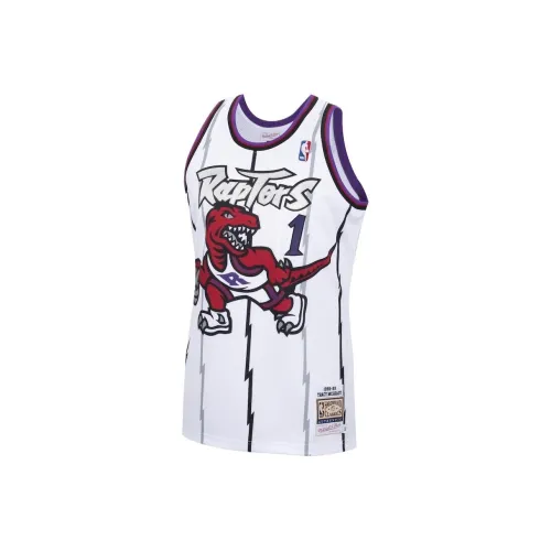 NBA Toronto Raptors Трэйси Макгрэди Баскетбольная Джерси Мужская Белая