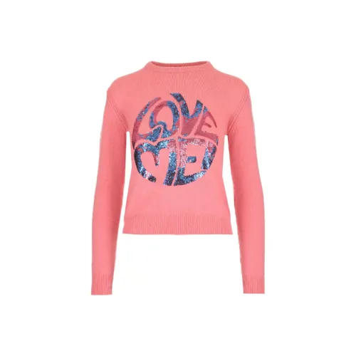 ALBERTA FERRETTI Кашемир Свитер Женский Розовый