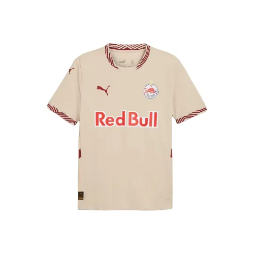 PUMA FC Red Bull Salzburg FW24 24 25 Третье Джерси Футбол Джерси Мужской Granola King Красный