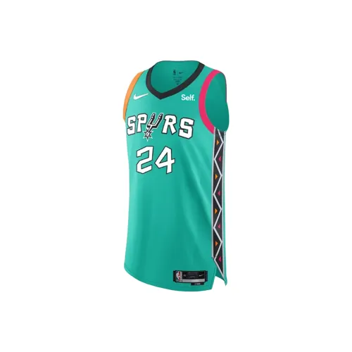 Nike Баскетбольная Джерси Мужская Бирюзовая