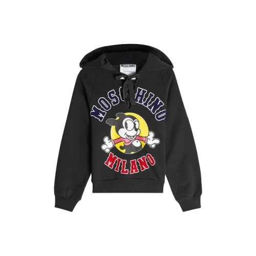 MOSCHINO Черные Женские Свитшоты