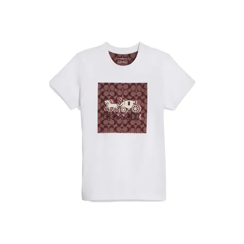 COACH Белые Женские Футболки