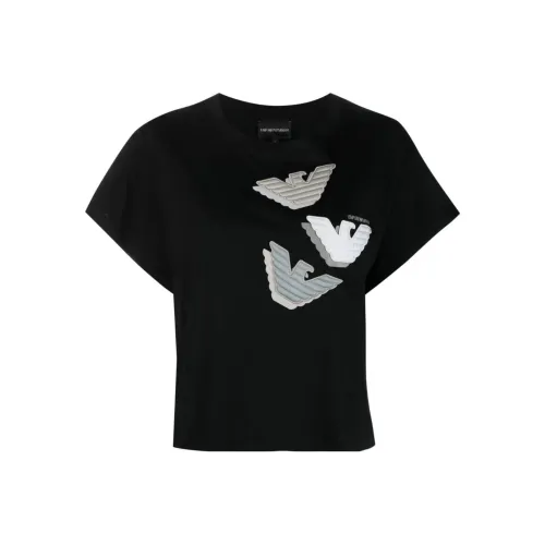 EMPORIO ARMANI Черные Женские Футболки