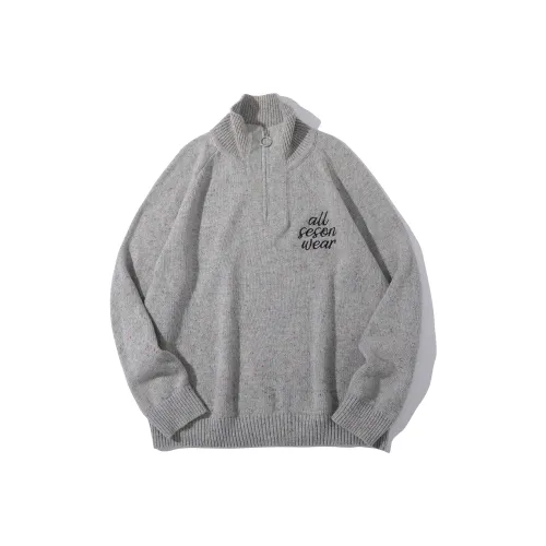 ASW ONLINE Loose Fit Трикотаж Унисекс Серый