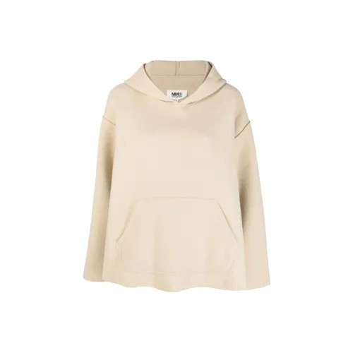 MM6 Maison Margiela Бежевые Женские Свитшоты