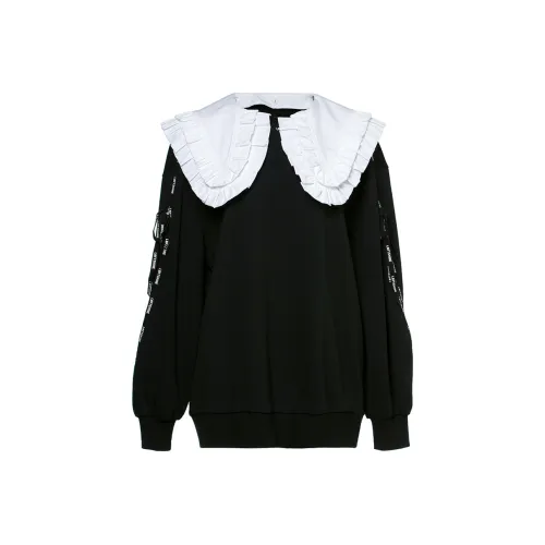 LOFT SHINE Черный/Белый Женские Свитшоты