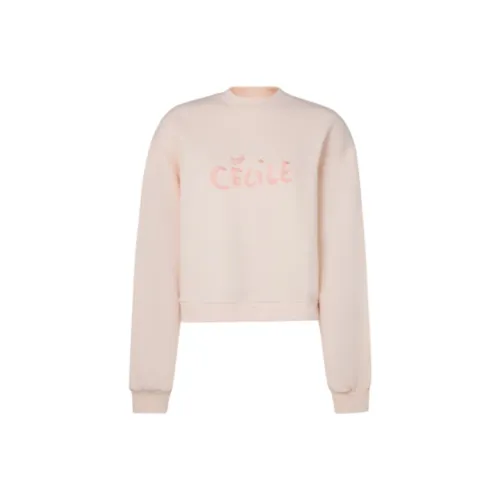 ETRE CECILE Розовый Женские Свитшоты