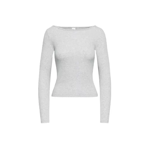 Aritzia Tng HomeStretchTM Boatneck Длинный Рукав Т Рубашка Женская