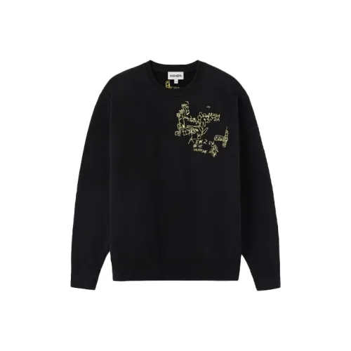 KENZO Черные Женские Свитшоты