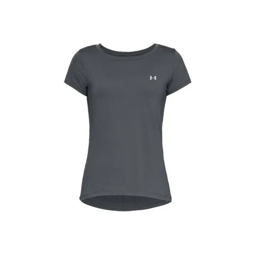 Under Armour T-Shirt Женская Серого цвета